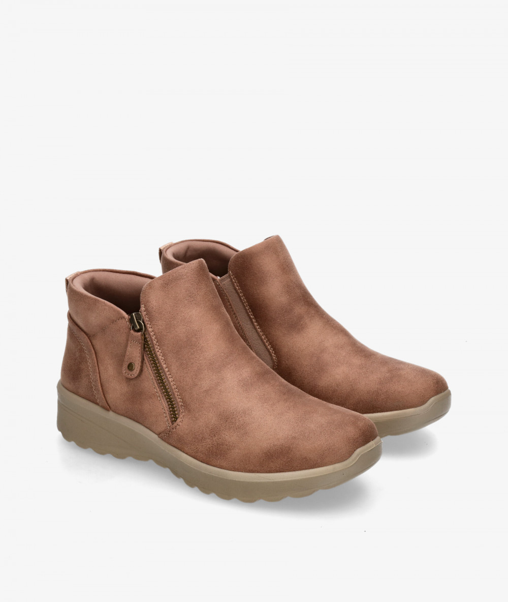 Botines Skechers 158952 en cuero Botines Skechers 158952 en cuero