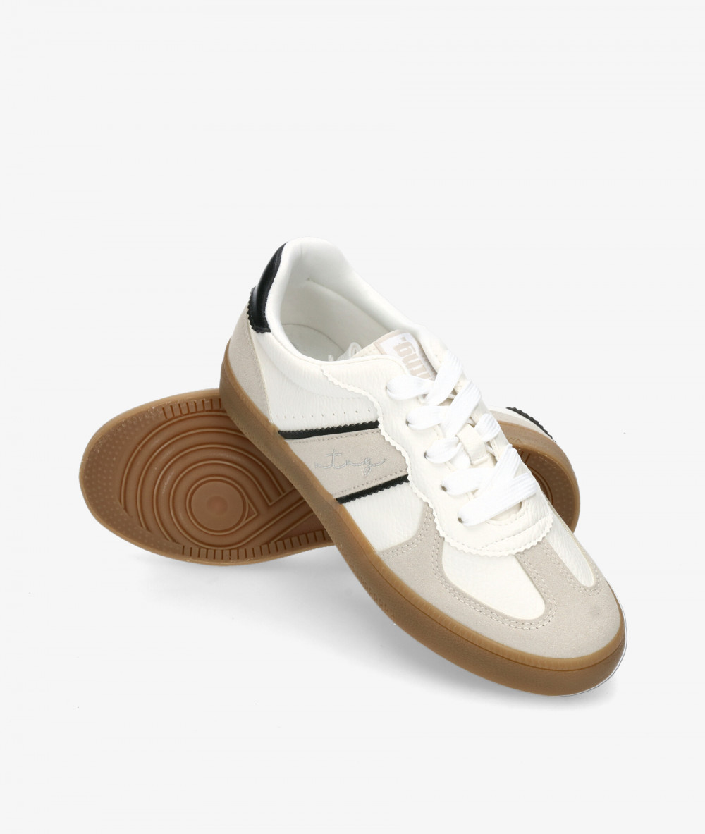Deportivos Mustang  60860 en blanco Deportivos Mustang  60860 en blanco