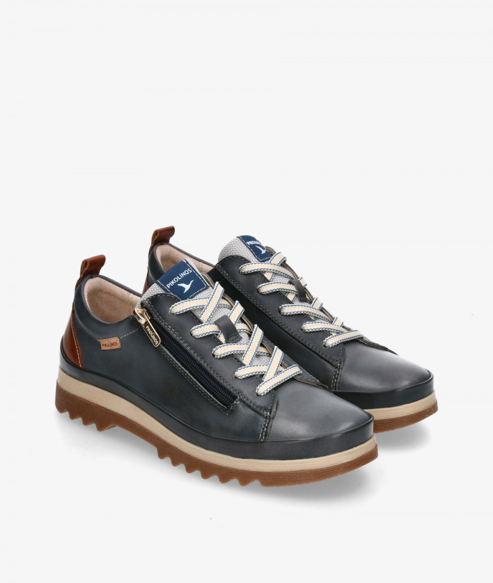 Deportivos Pikolinos  W3W-6979 en azul marino Deportivos Pikolinos  W3W-6979 en azul marino