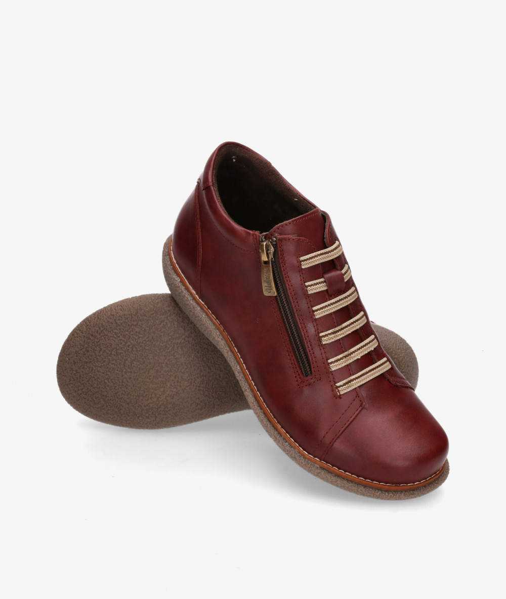 Botines Valeria´s  2354 en cereza Botines Valeria´s  2354 en cereza
