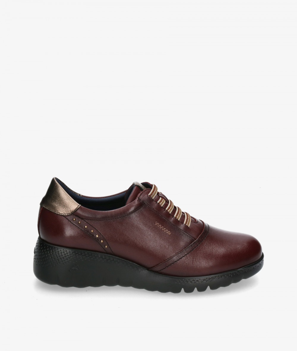 Zapatos confort Fluchos F2096 en burdeos Zapatos confort Fluchos F2096 en burdeos
