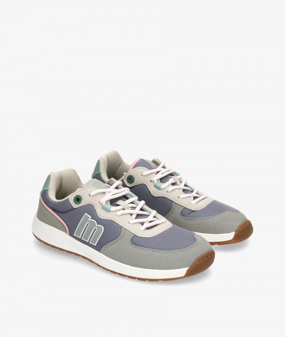 Deportivos Mustang 60857 en gris Deportivos Mustang 60857 en gris