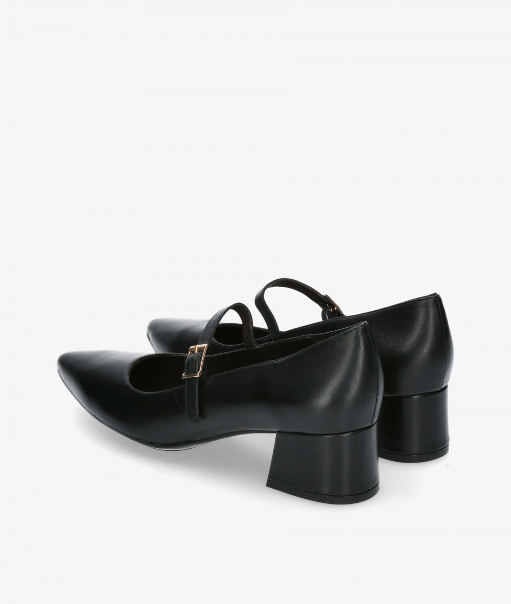 Kénnebec Dress medium heel shoes 965 in black Kénnebec Dress medium heel shoes 965 in black
