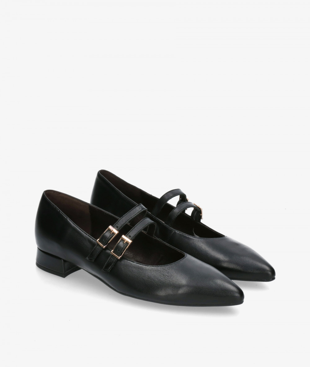Kénnebec Dress low heel shoes 964 in black Kénnebec Dress low heel shoes 964 in black