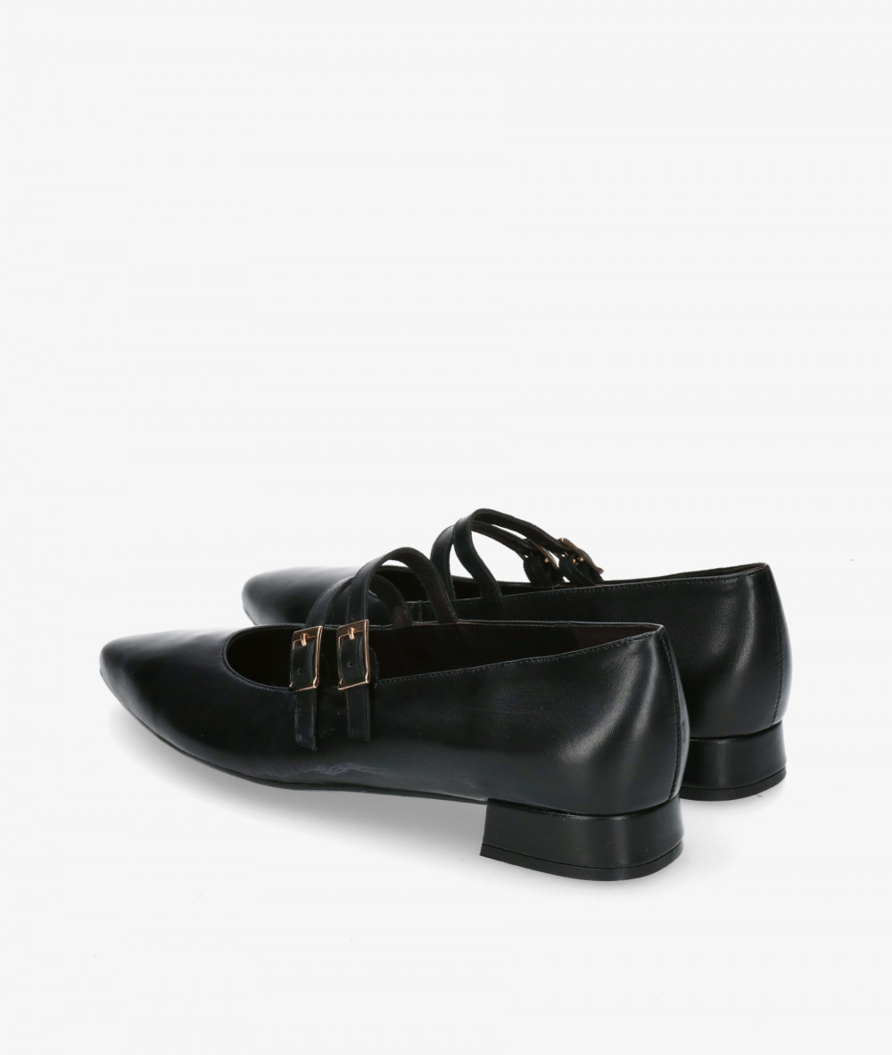 Kénnebec Dress low heel shoes 964 in black Kénnebec Dress low heel shoes 964 in black