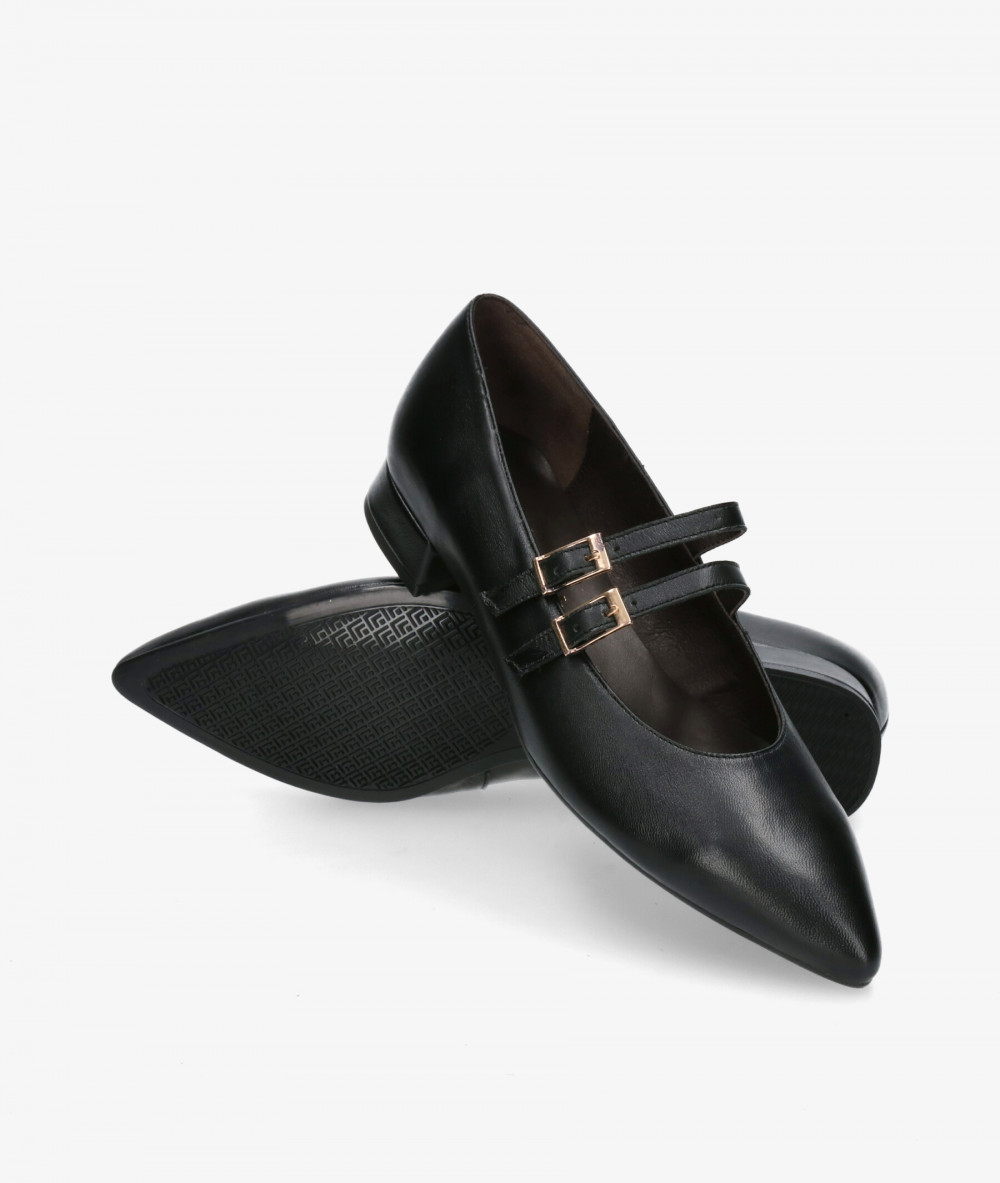 Kénnebec Dress low heel shoes 964 in black Kénnebec Dress low heel shoes 964 in black
