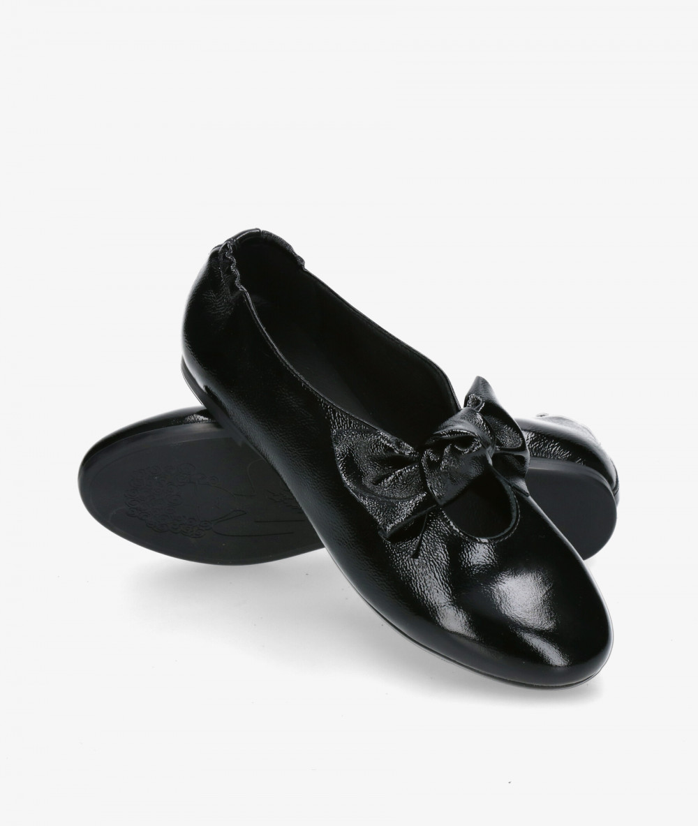 bloom&you Dress low heel shoes PATTY in black patent leather bloom&you Dress low heel shoes PATTY in black patent leather