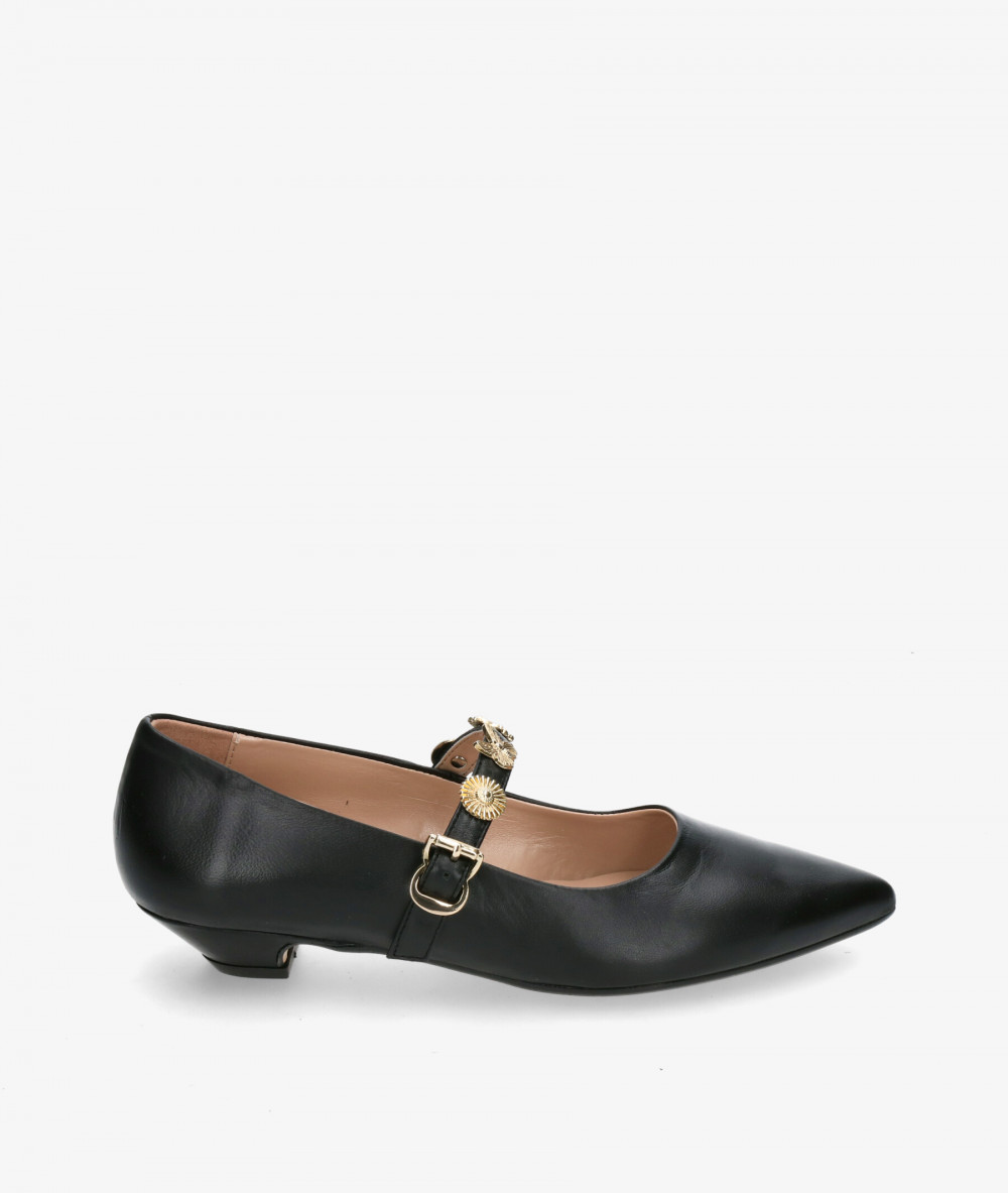 bloom&you Dress low heel shoes FRANCESCA in black bloom&you Dress low heel shoes FRANCESCA in black