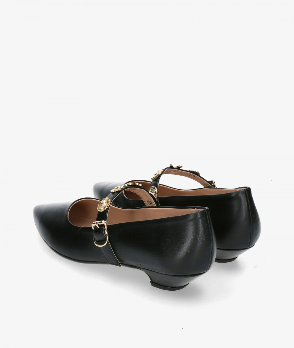 bloom&you Dress low heel shoes FRANCESCA in black bloom&you Dress low heel shoes FRANCESCA in black