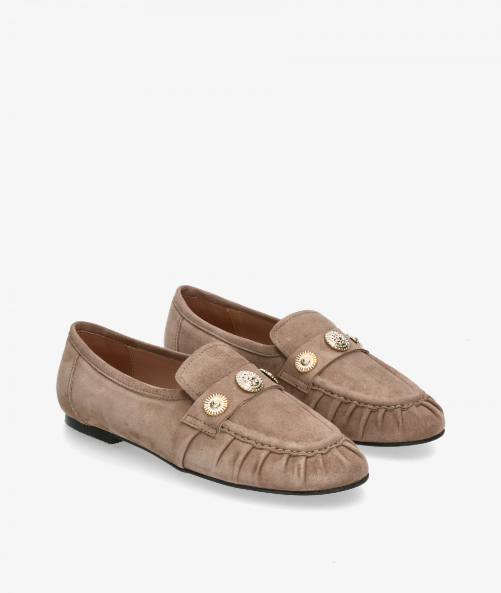 Mocasines bloom&you ROMINA en ante taupe Mocasines bloom&you ROMINA en ante taupe
