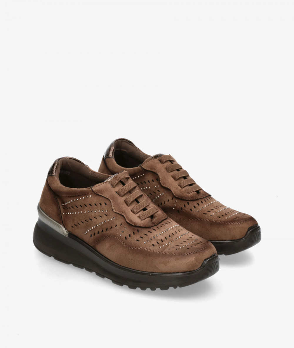 Zapatos confort Amarpies 29393 en topo Zapatos confort Amarpies 29393 en topo