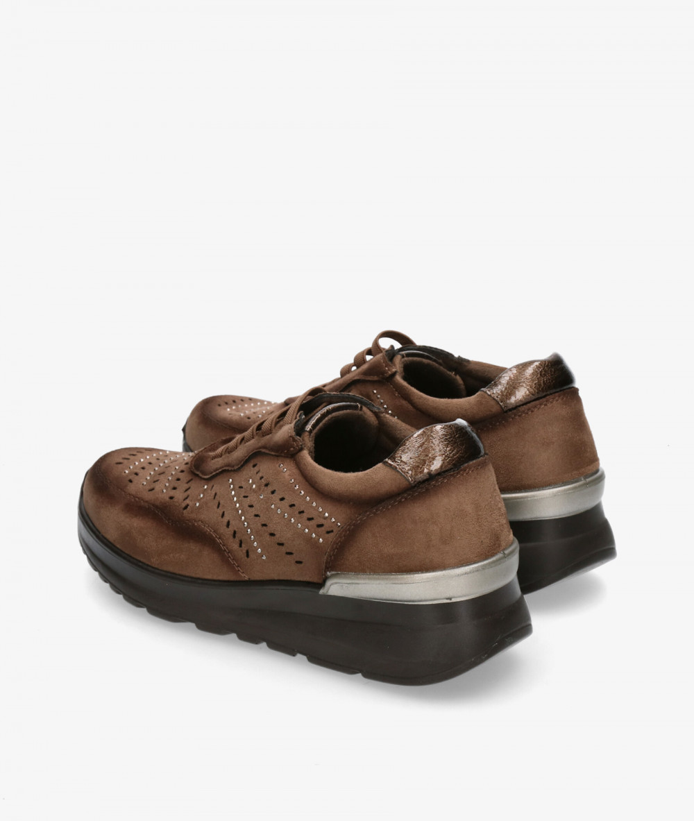 Zapatos confort Amarpies 29393 en topo Zapatos confort Amarpies 29393 en topo