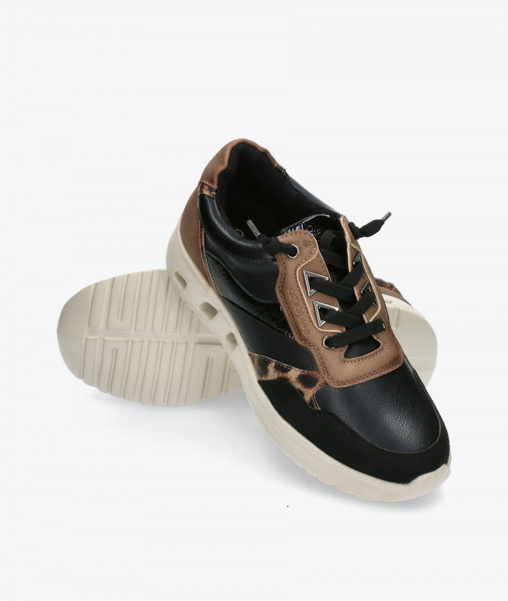 Deportivos Amarpies  29409 en negro Deportivos Amarpies  29409 en negro