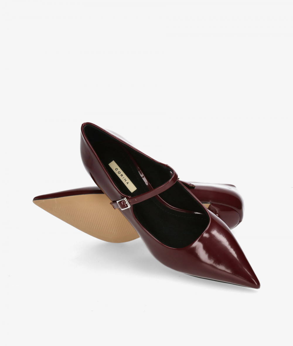CORINA Dress high heel shoes M5776 in burgundy CORINA Dress high heel shoes M5776 in burgundy