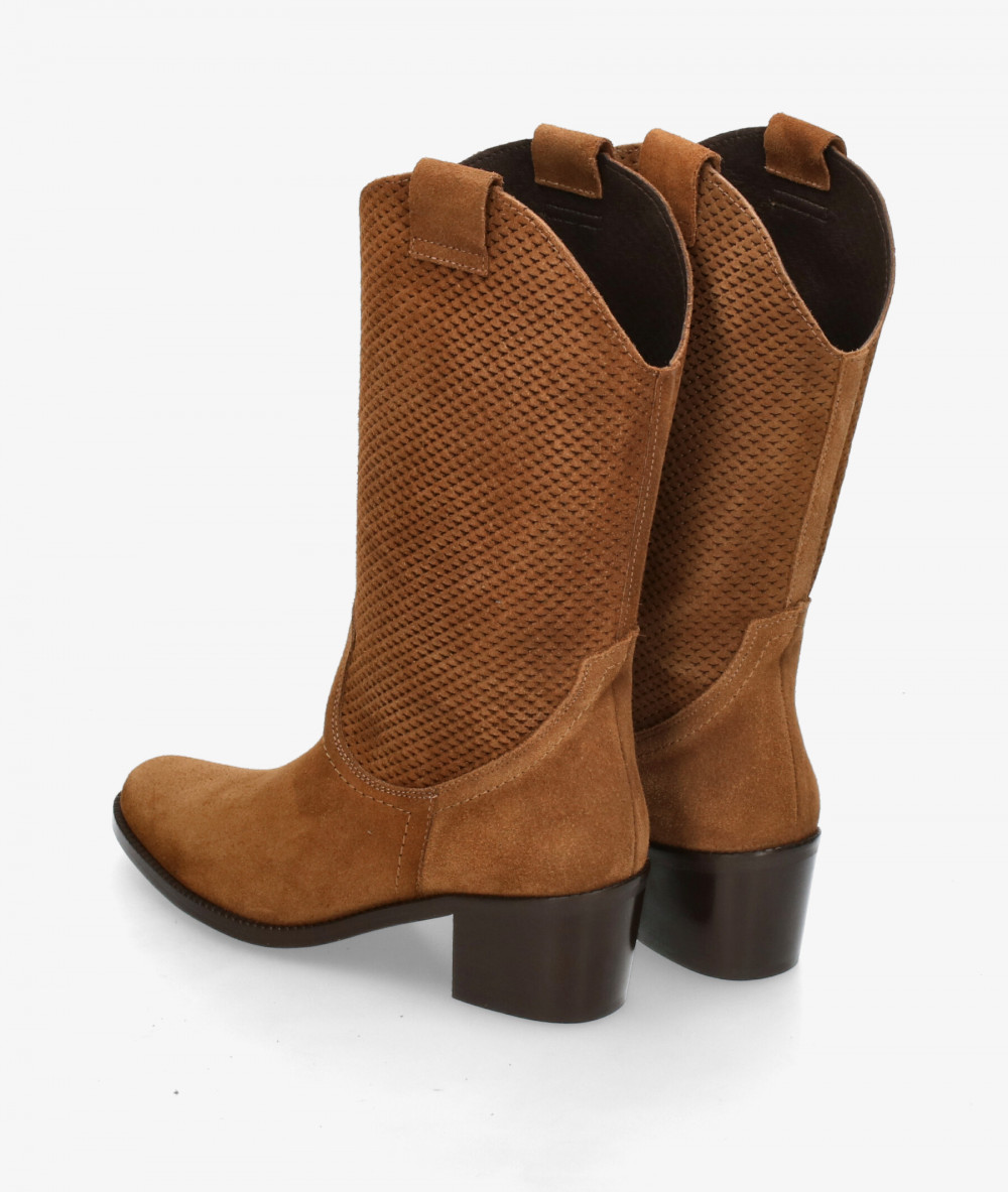 bloom&you Boots  ALEJANDRA in leather split suede bloom&you Boots  ALEJANDRA in leather split suede