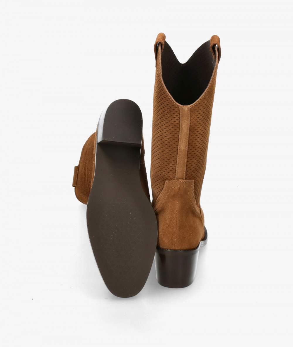 bloom&you Boots  ALEJANDRA in leather split suede bloom&you Boots  ALEJANDRA in leather split suede