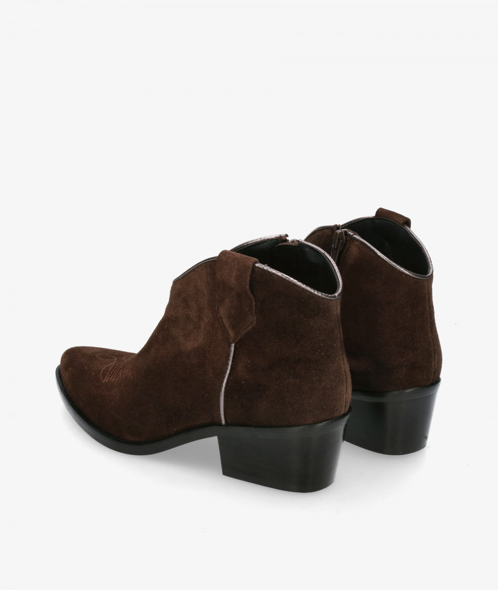 Botines bloom&you TEVA en serraje marrón