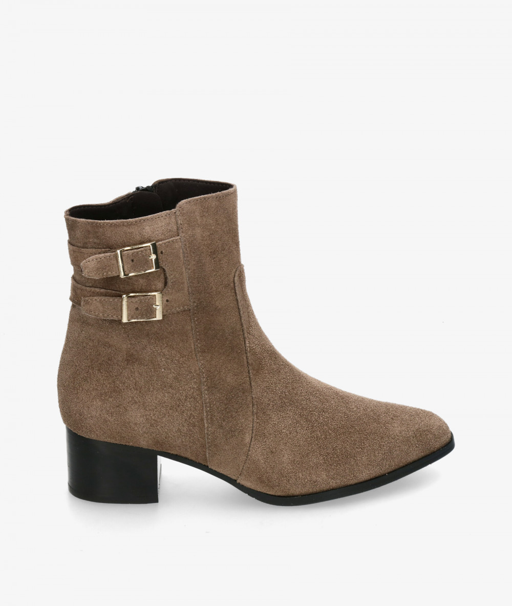 Botines bloom&you NICOLETA en serraje gris