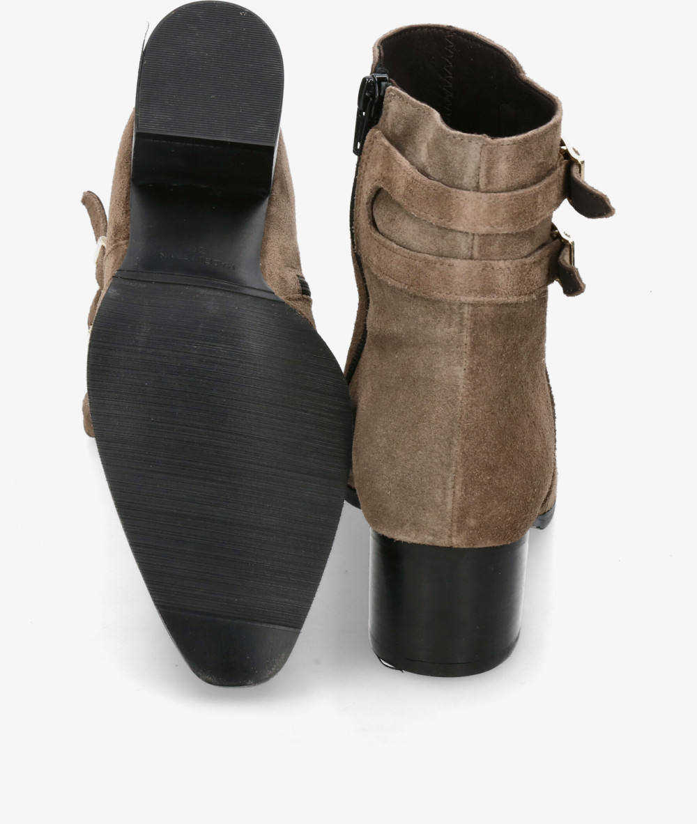 Botines bloom&you NICOLETA en serraje gris