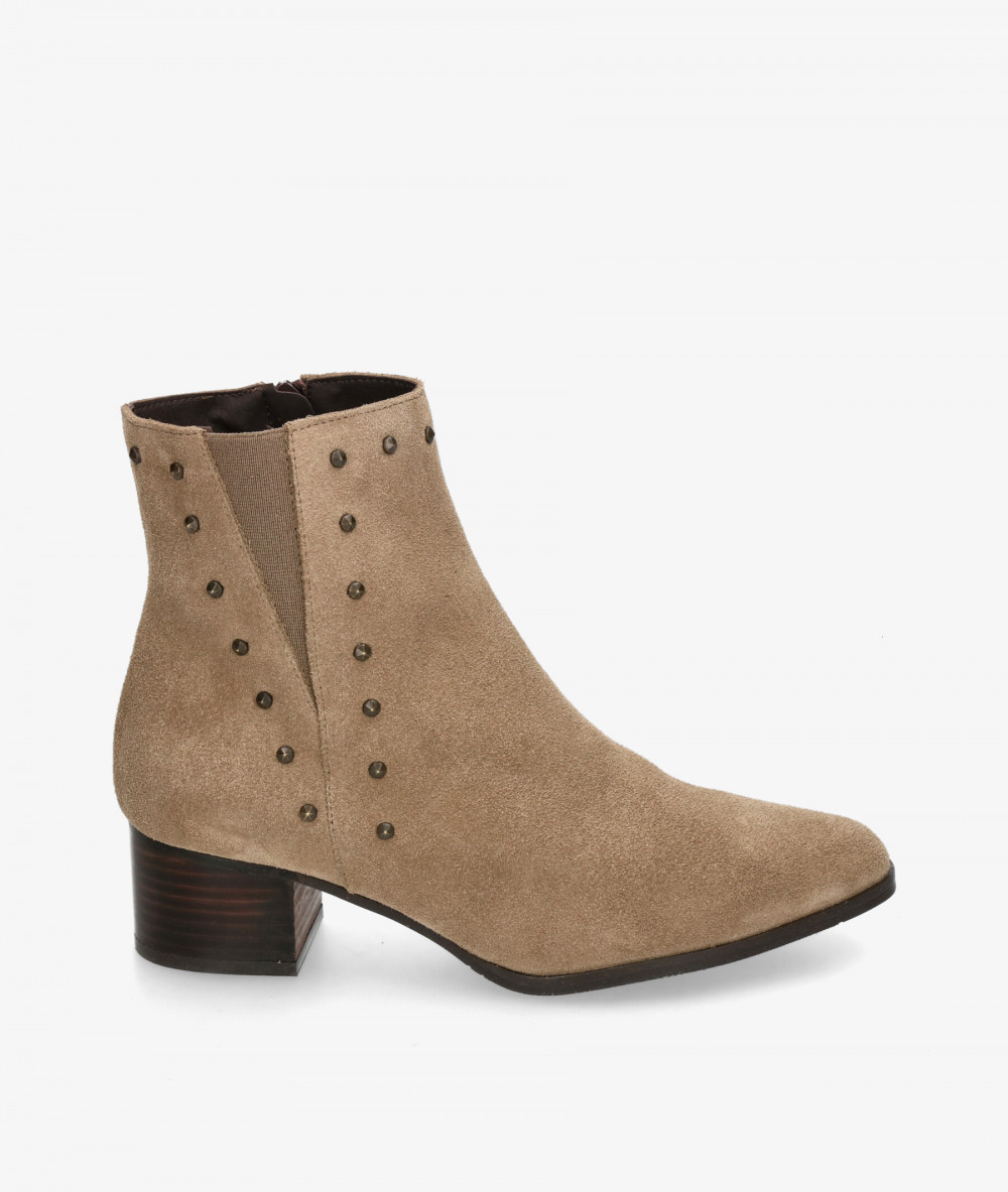 Botines bloom&you  MEGAN en serraje taupe Botines bloom&you  MEGAN en serraje taupe