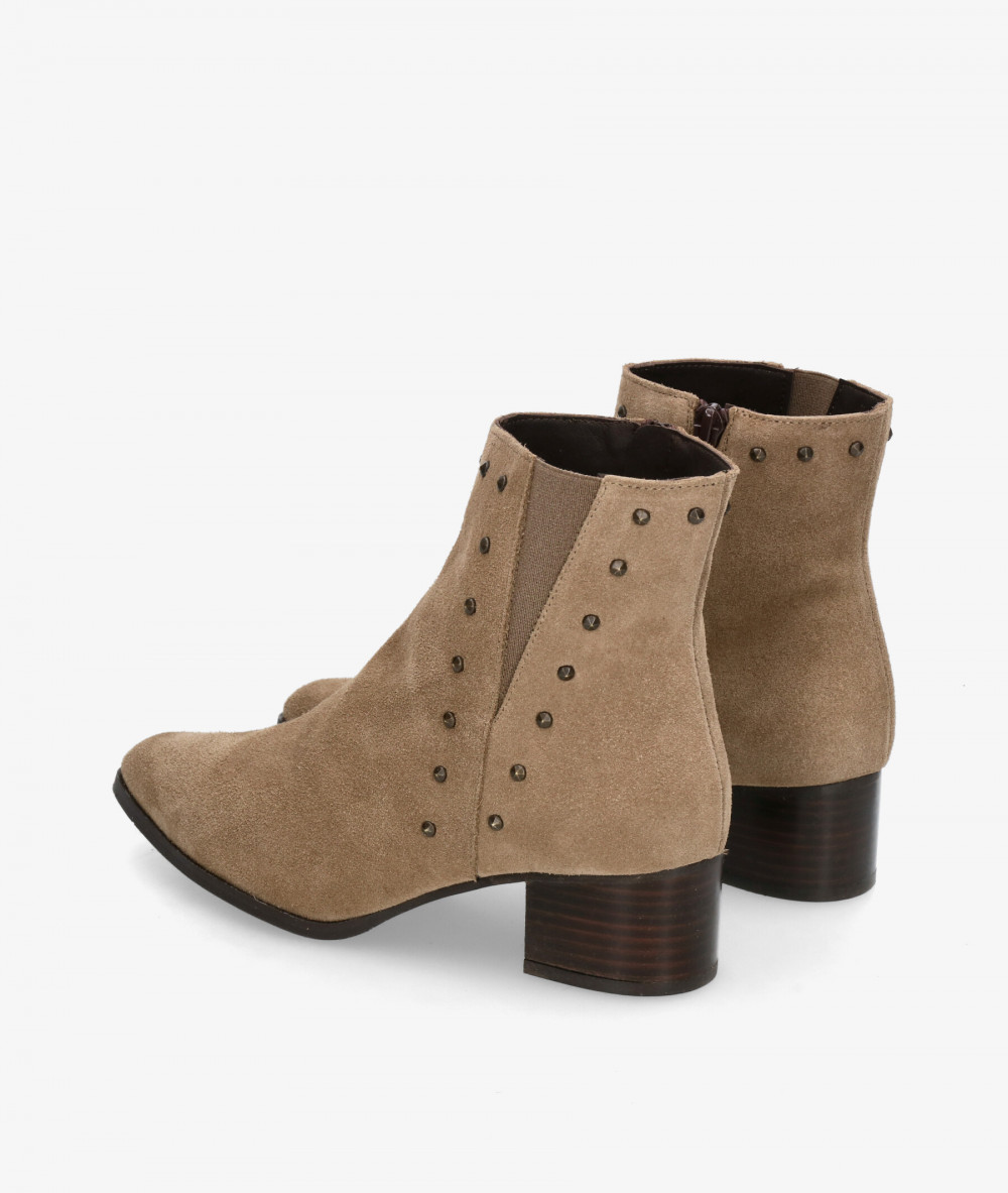 Botines bloom&you  MEGAN en serraje taupe Botines bloom&you  MEGAN en serraje taupe
