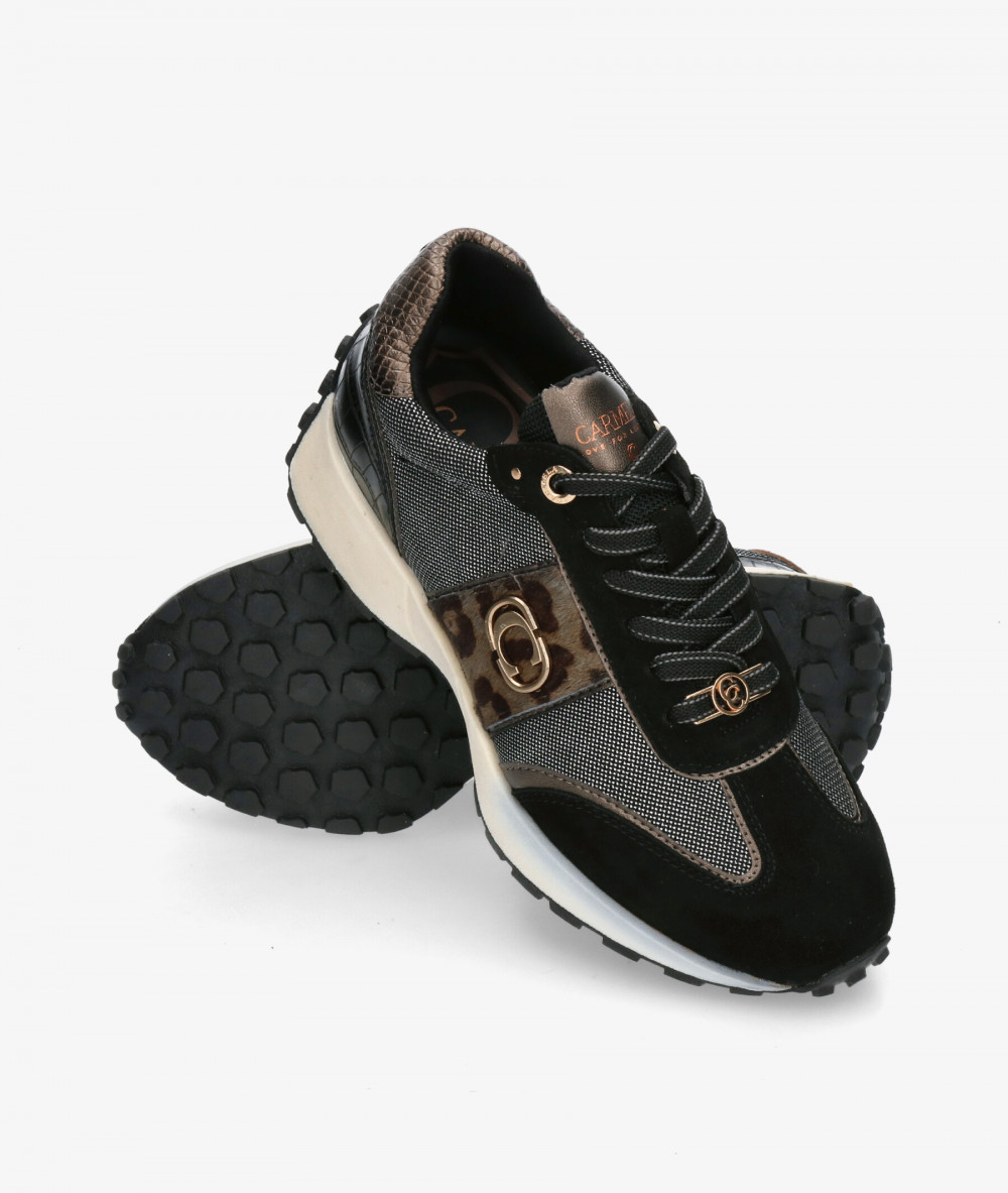 Deportivos Carmela  162702 en negro Deportivos Carmela  162702 en negro