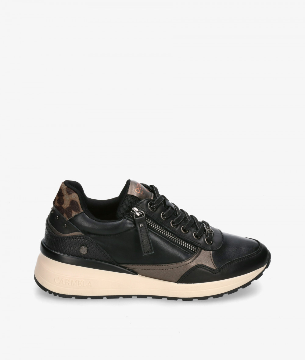 Deportivos Carmela  162442 en negro Deportivos Carmela  162442 en negro