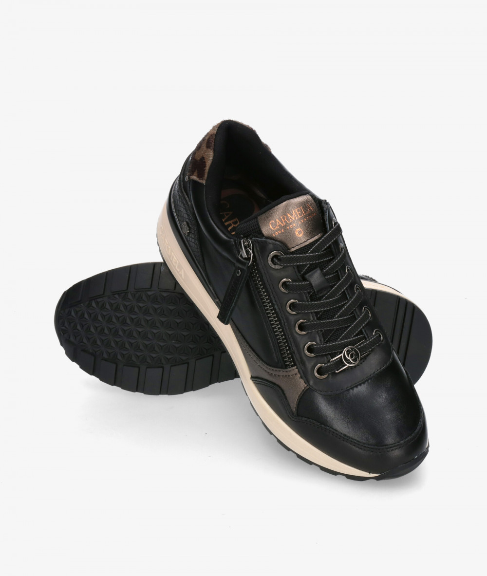 Deportivos Carmela  162442 en negro Deportivos Carmela  162442 en negro