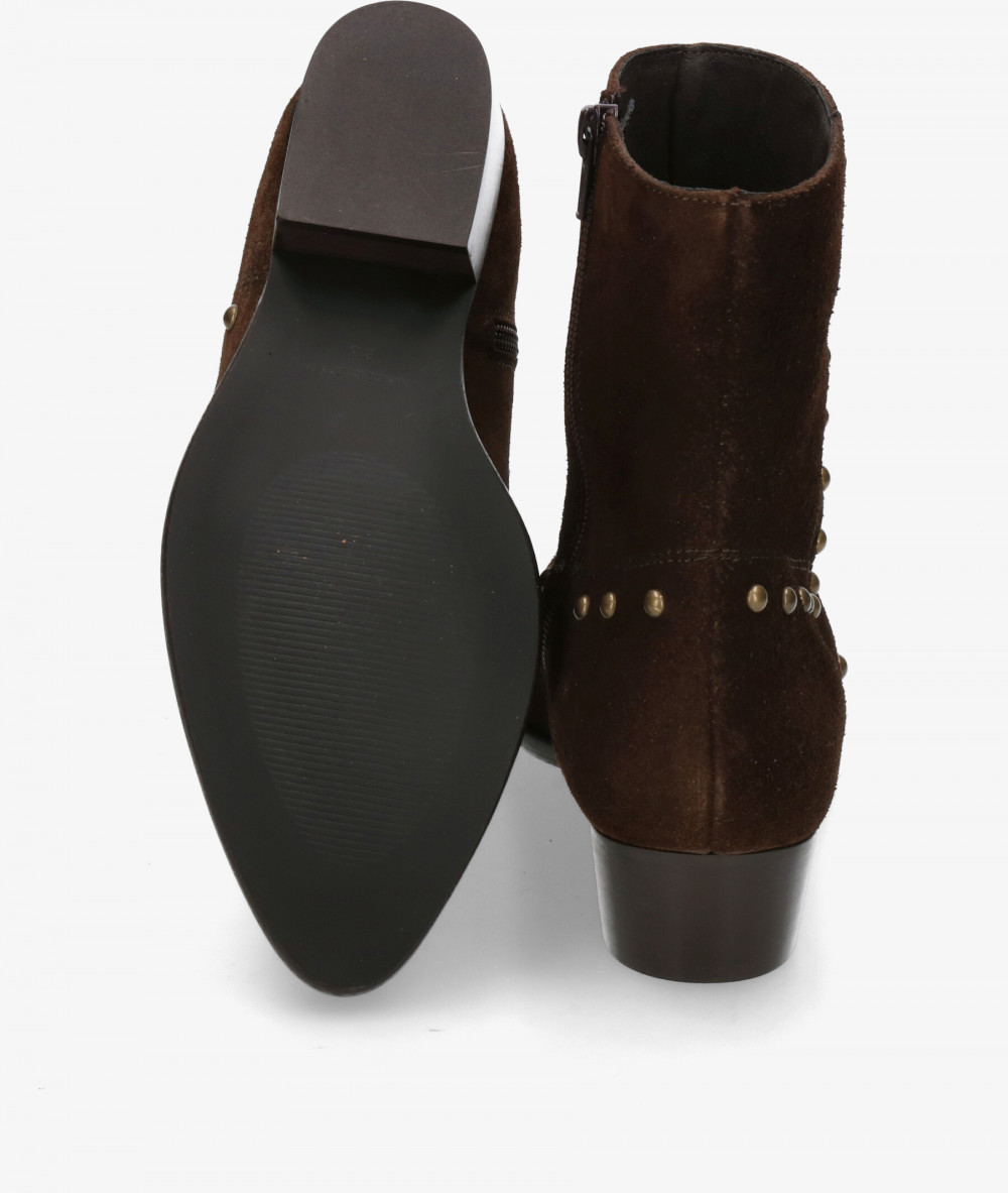 Botines bloom&you ANNIE en serraje marrón