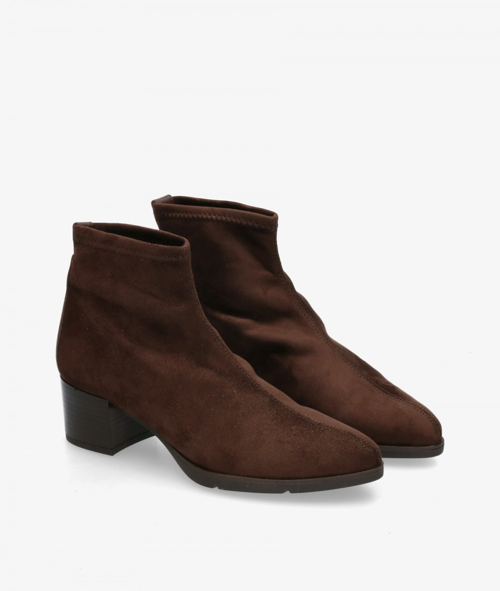 Botines pabloochoa.shoes  5107 en MARRON LYCRA Botines pabloochoa.shoes  5107 en MARRON LYCRA