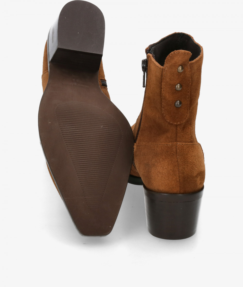 Botines bloom&you  GRACIELA en serraje libano  Botines bloom&you  GRACIELA en serraje libano