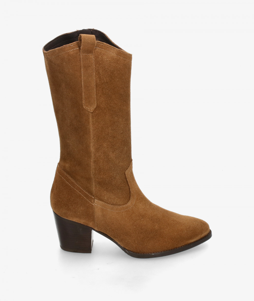 Kénnebec Boots  668 LISA in leather split suede Kénnebec Boots  668 LISA in leather split suede