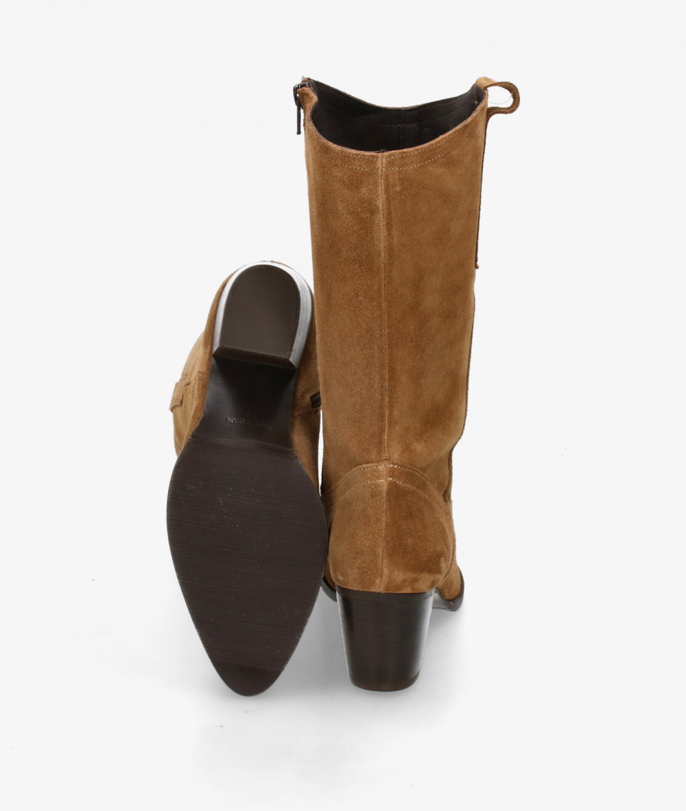 Kénnebec Boots  668 LISA in leather split suede Kénnebec Boots  668 LISA in leather split suede