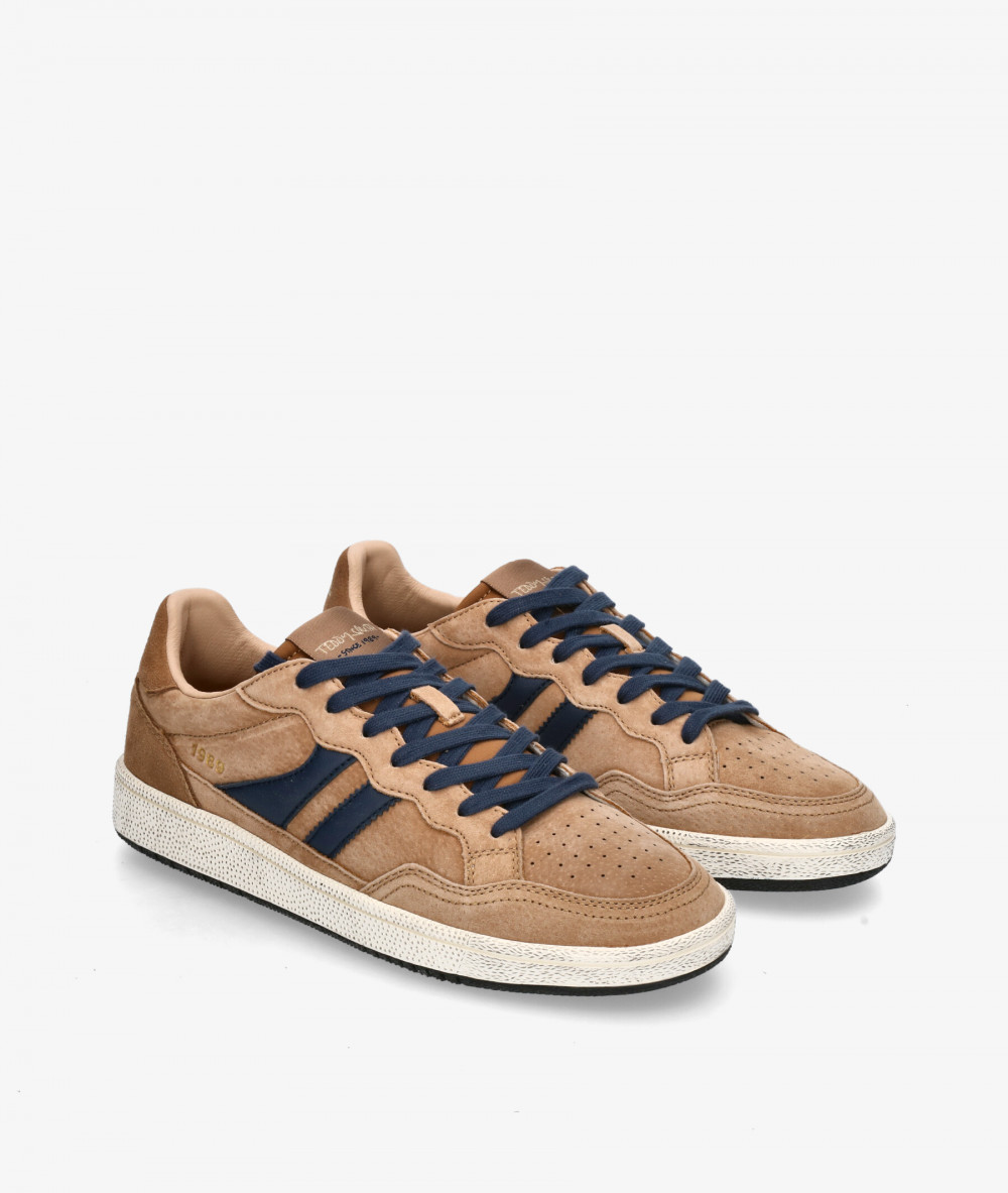 Deportivos Teddy Smith  120310 en camel Deportivos Teddy Smith  120310 en camel
