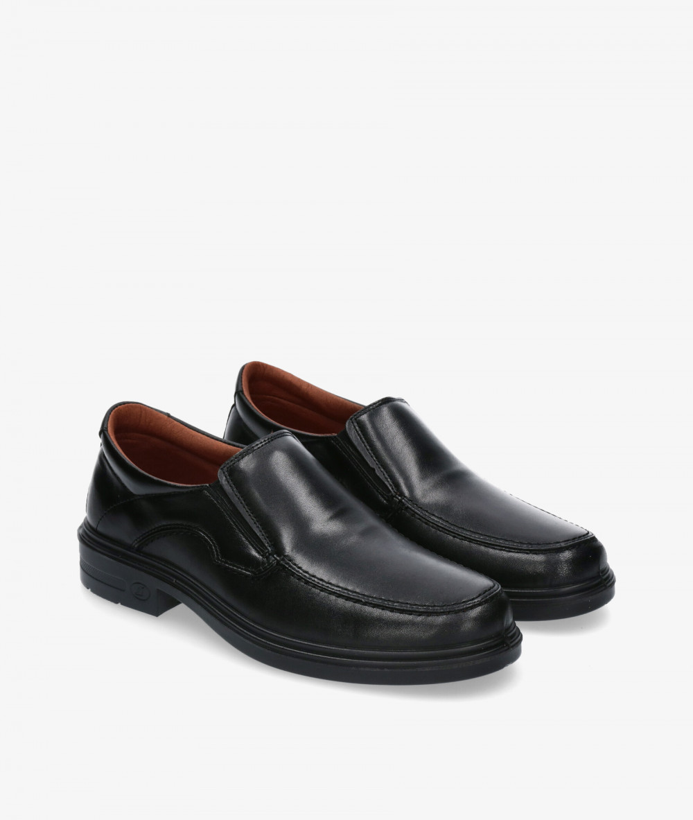 Zapatos casual LUISETTI 33650 ST en negro Zapatos casual LUISETTI 33650 ST en negro