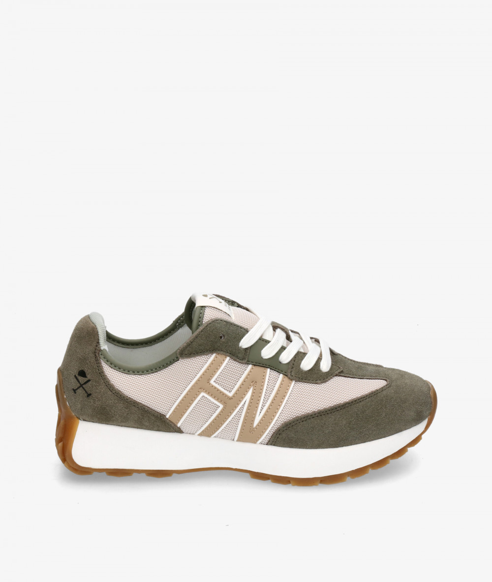 Deportivos HARPER&NEYER  AGP en caki Deportivos HARPER&NEYER  AGP en caki