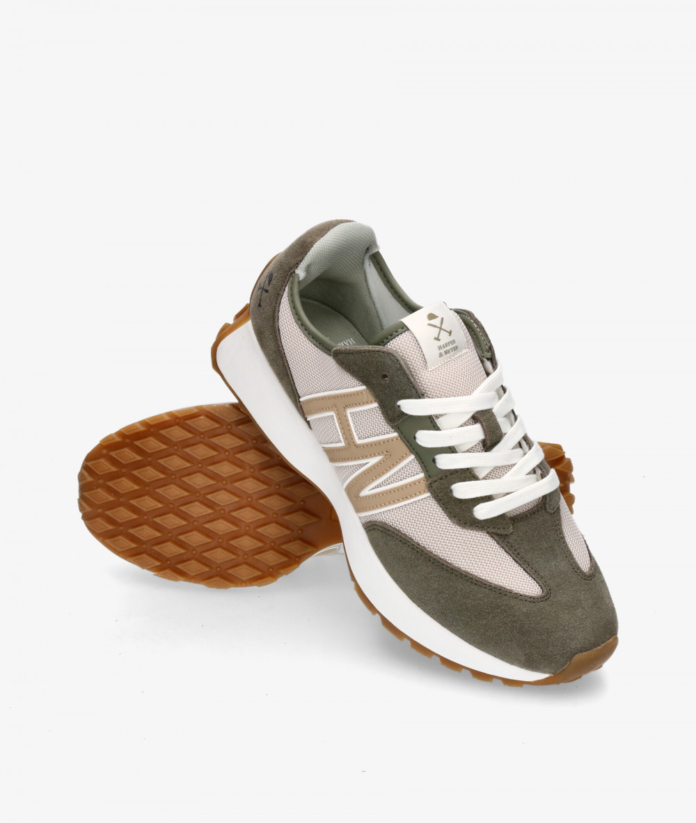 Deportivos HARPER&NEYER  AGP en caki Deportivos HARPER&NEYER  AGP en caki