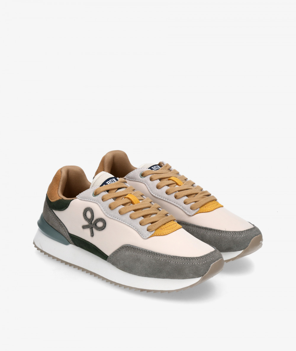 Deportivos Silbon  RUNNING MULTI en beige Deportivos Silbon  RUNNING MULTI en beige