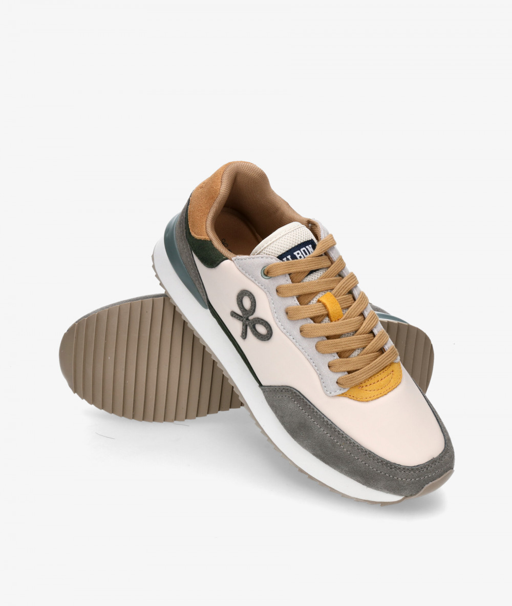 Deportivos Silbon  RUNNING MULTI en beige Deportivos Silbon  RUNNING MULTI en beige