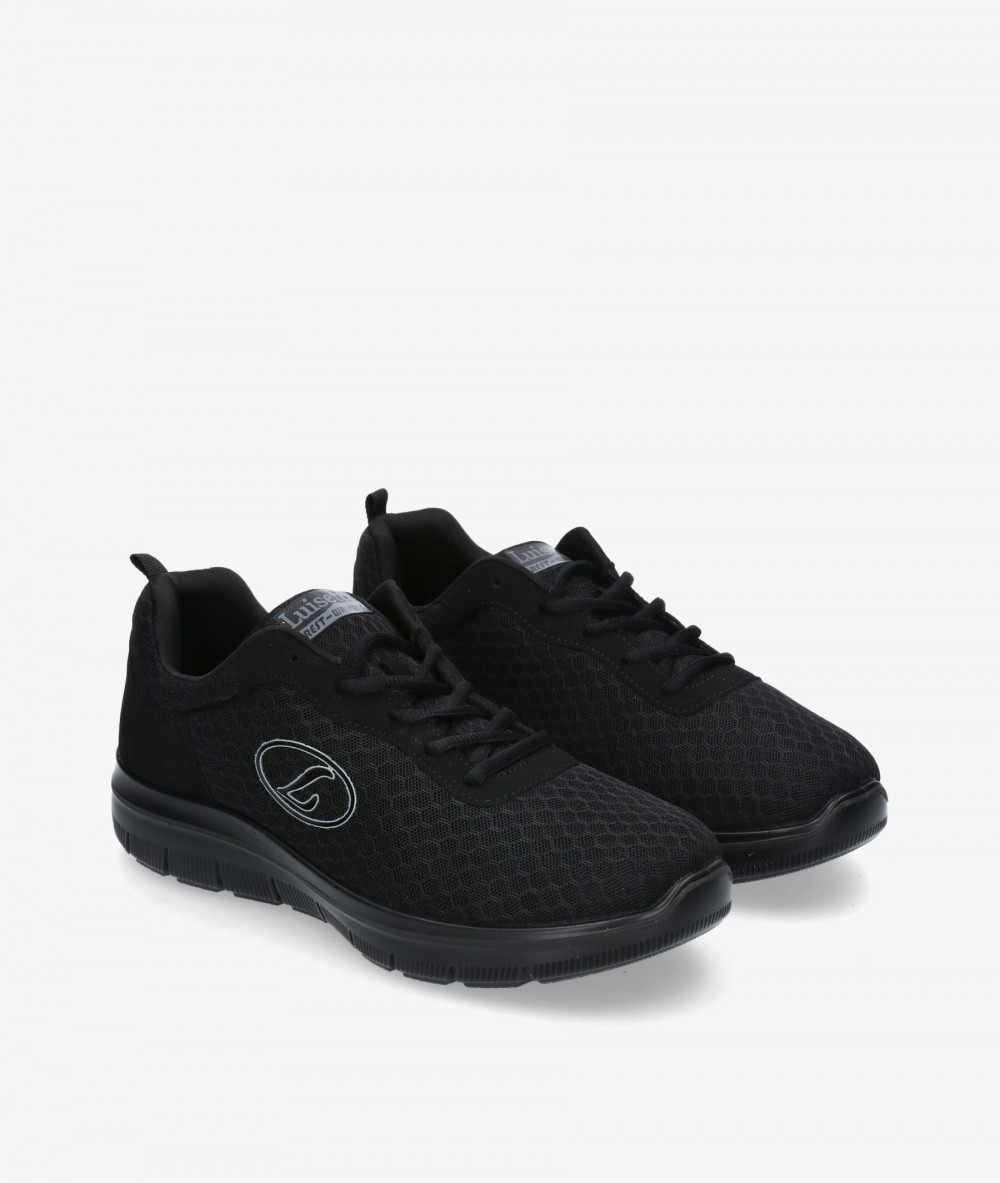 Deportivos LUISETTI  31102 ST en negro Deportivos LUISETTI  31102 ST en negro