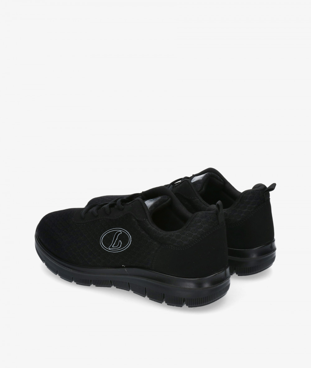 Deportivos LUISETTI  31102 ST en negro Deportivos LUISETTI  31102 ST en negro