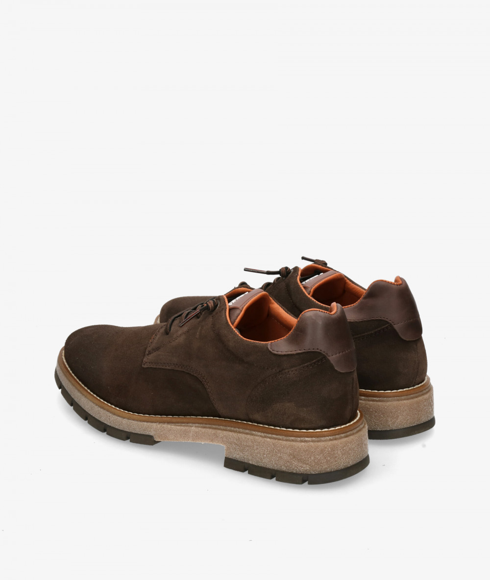 Zapatos casual Cetti C-1335 en serraje marrón Zapatos casual Cetti C-1335 en serraje marrón