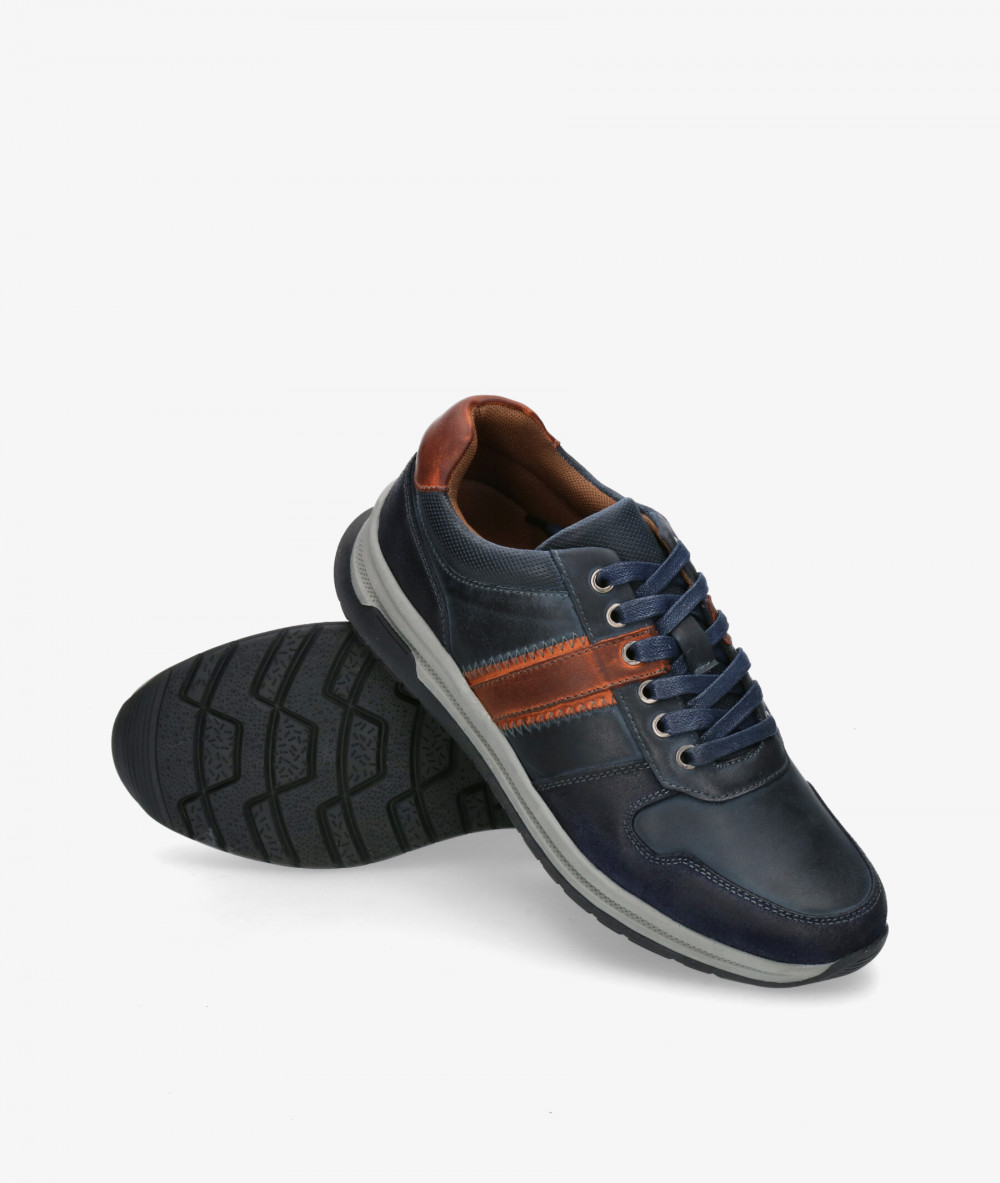 Deportivos Rhostock  JACKS-31 DB240182-4 en azul marino Deportivos Rhostock  JACKS-31 DB240182-4 en azul marino