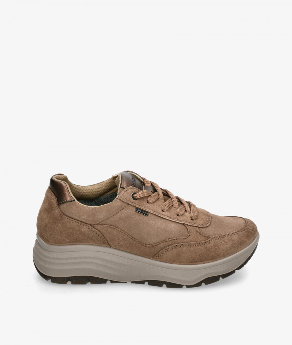Deportivos Igi&Co  8657022 en serraje taupe Deportivos Igi&Co  8657022 en serraje taupe