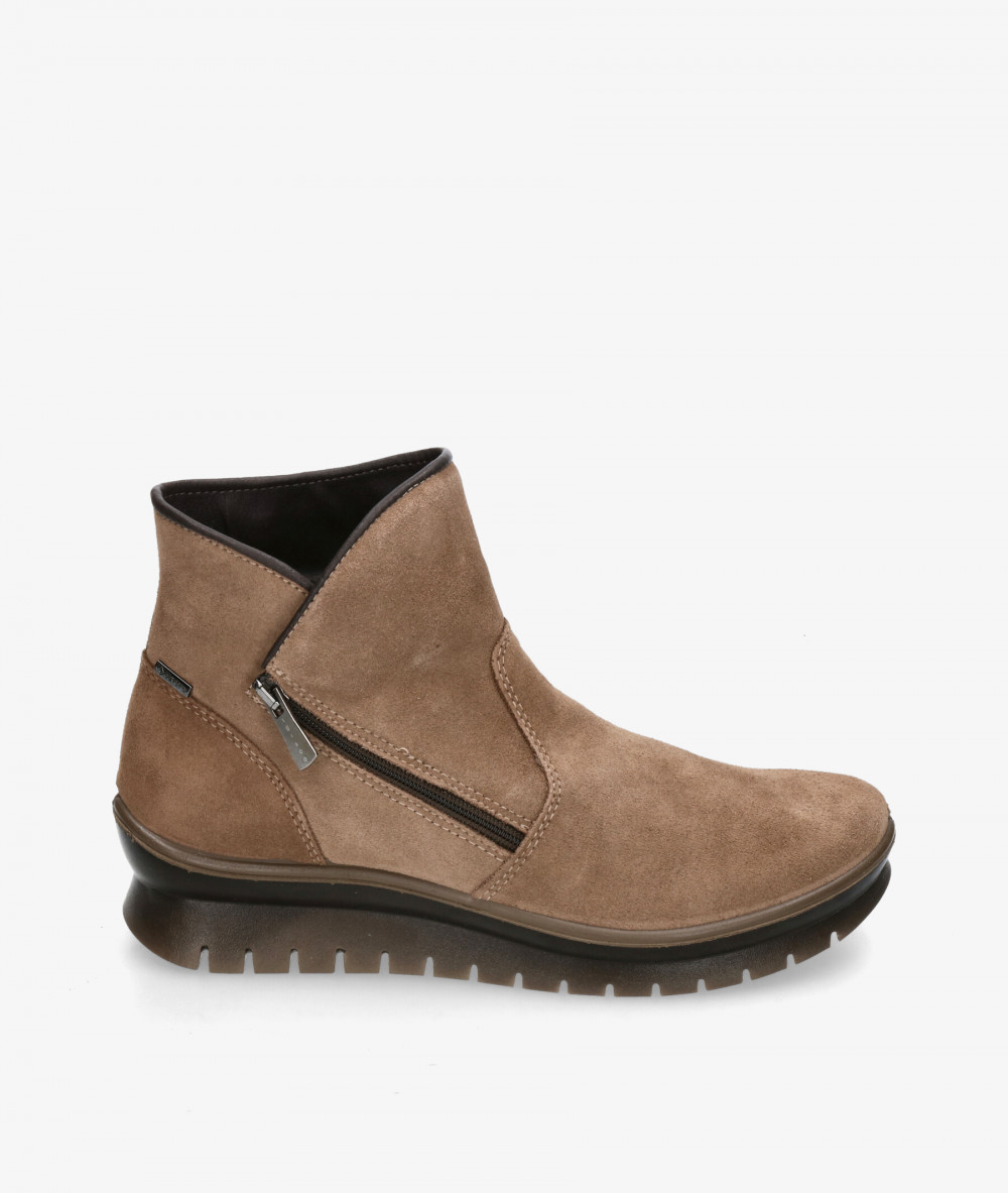 Botines Igi&Co  8658677 en serraje taupe Botines Igi&Co  8658677 en serraje taupe