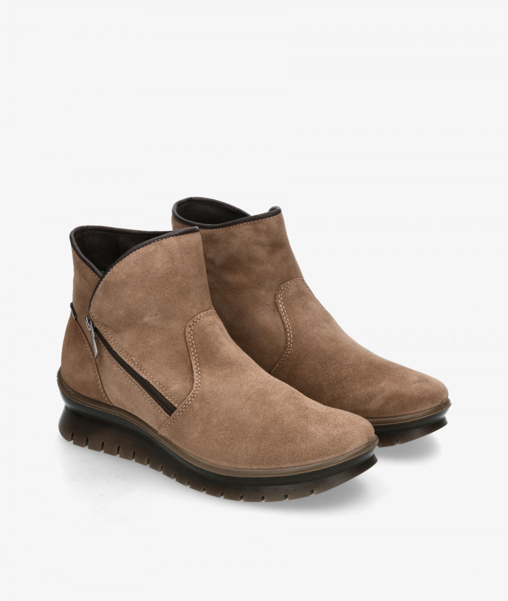 Botines Igi&Co  8658677 en serraje taupe Botines Igi&Co  8658677 en serraje taupe
