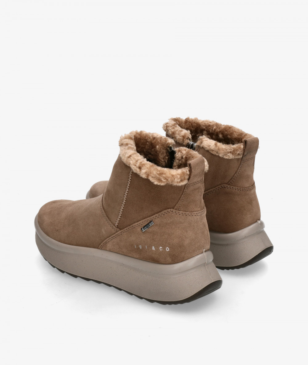 Botines Igi&Co  8681422 en serraje taupe Botines Igi&Co  8681422 en serraje taupe