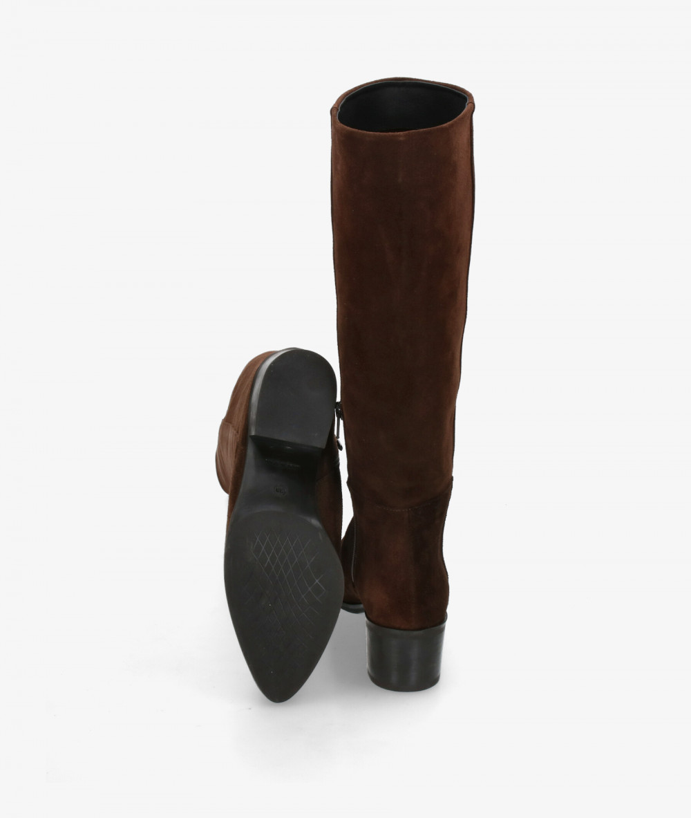 Botas pabloochoa.shoes  39511 en serraje marrón Botas pabloochoa.shoes  39511 en serraje marrón
