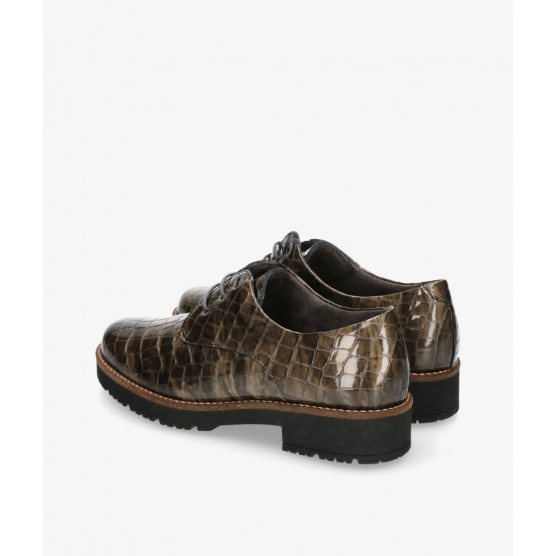 Botines Caliope en serraje camel – Zapaterías Cortés