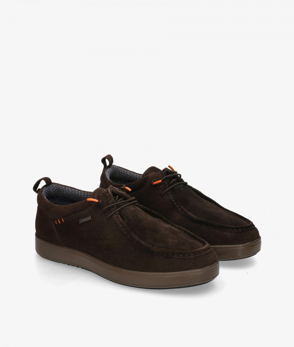 Zapatos casual St. Gallen POLI-01 en serraje marrón Zapatos casual St. Gallen POLI-01 en serraje marrón